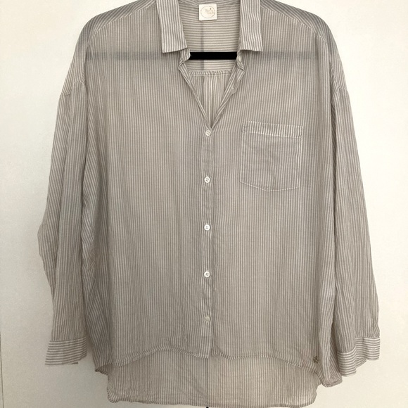 Des Petits Hauts Button Up Blouse - Picture 1 of 2